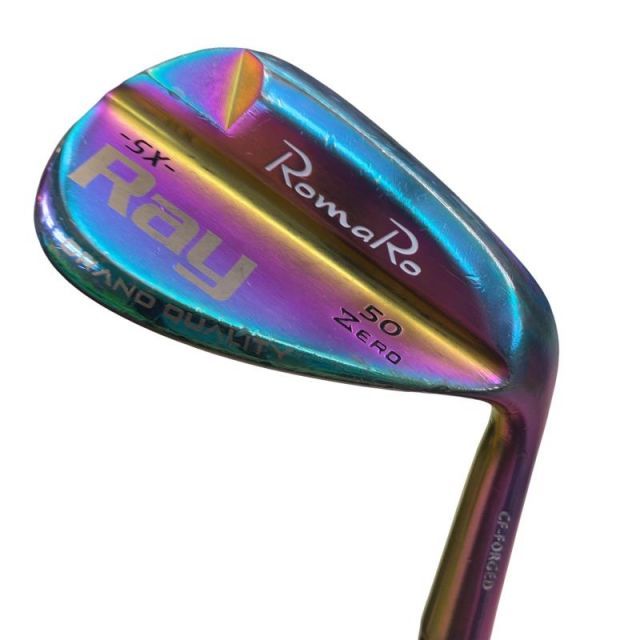 【中古】 RomaRo RomaRo Ray SX-ZERO 50° ウェッジ WG 純正特注シャフト (フレックスS) メンズ 男性用 右利き 右用 Cランク ゴルフクラブ
