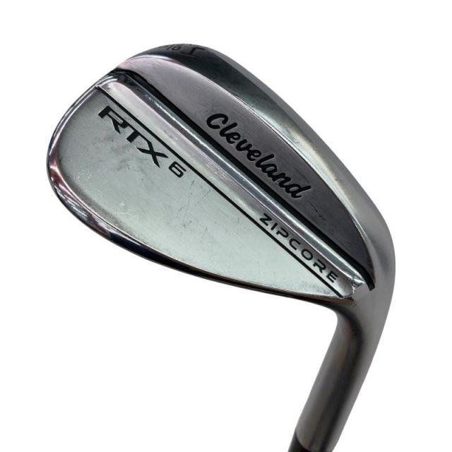 【中古】 クリーブランド Cleveland RTX-6 ZIPCORE ツアーサテン 54°/10° MID ウェッジ WG 純正特注シャフト (フレックスS) メンズ 男性用 右利き 右用 Dランク ゴルフクラブ