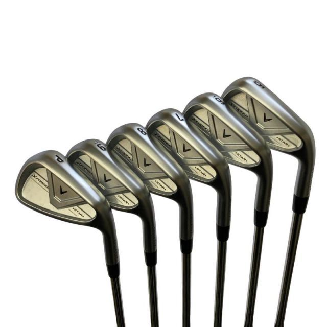 【中古】 キャロウェイ X FORGED STAR(2026) 7S アイアンセット IR 純正特注シャフト (フレックスS) メンズ 男性用 右利き 右用 Bランク ゴルフクラブ