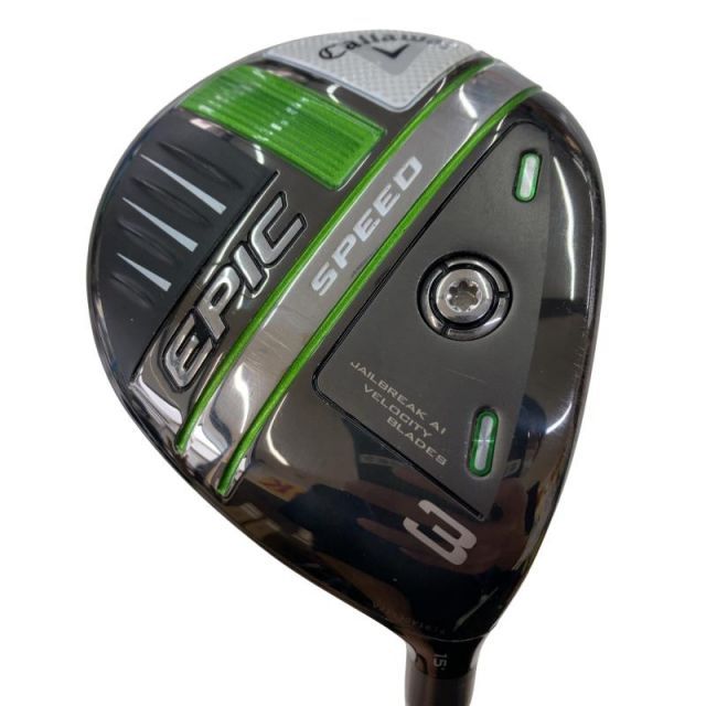 【中古】 キャロウェイ EPIC SPEED 3W フェアウェイウッド FW Diamana 50 for CW(2021 EPIC FW) (フレックスSR) メンズ 男性用 右利き 右用 Cランク ゴルフクラブ