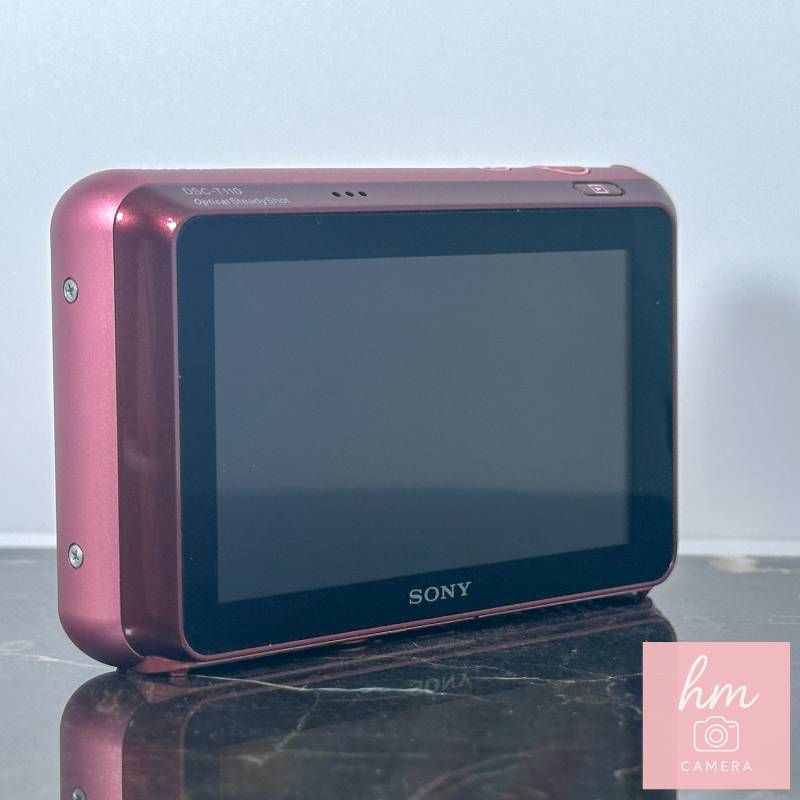 美品】SONY Cyber-shot DSC-T110 ピンク 1610万画素 光学4倍ズーム