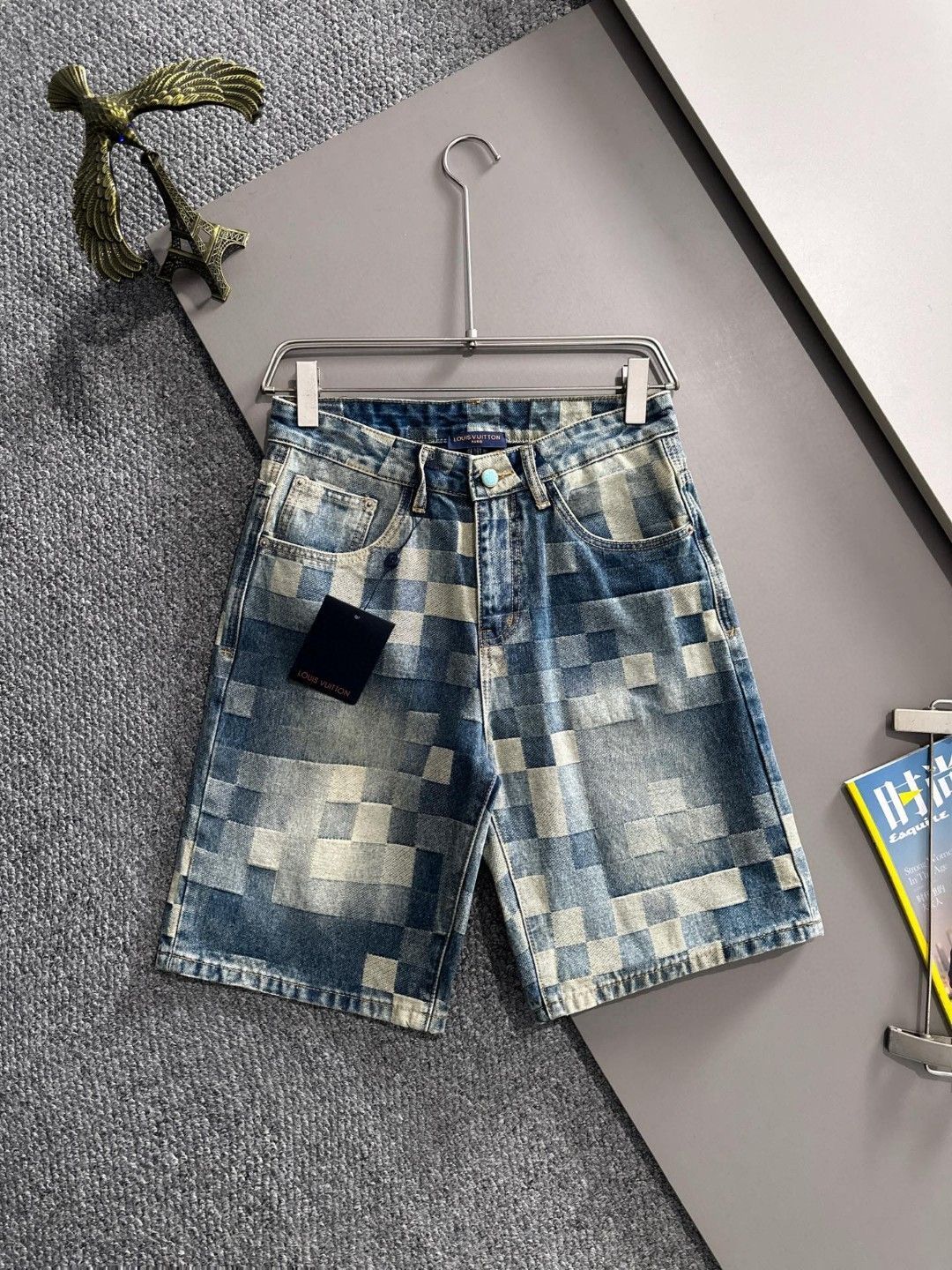 【今日特価】LV 2025SS Denim Shorts (日本産デニム使用)