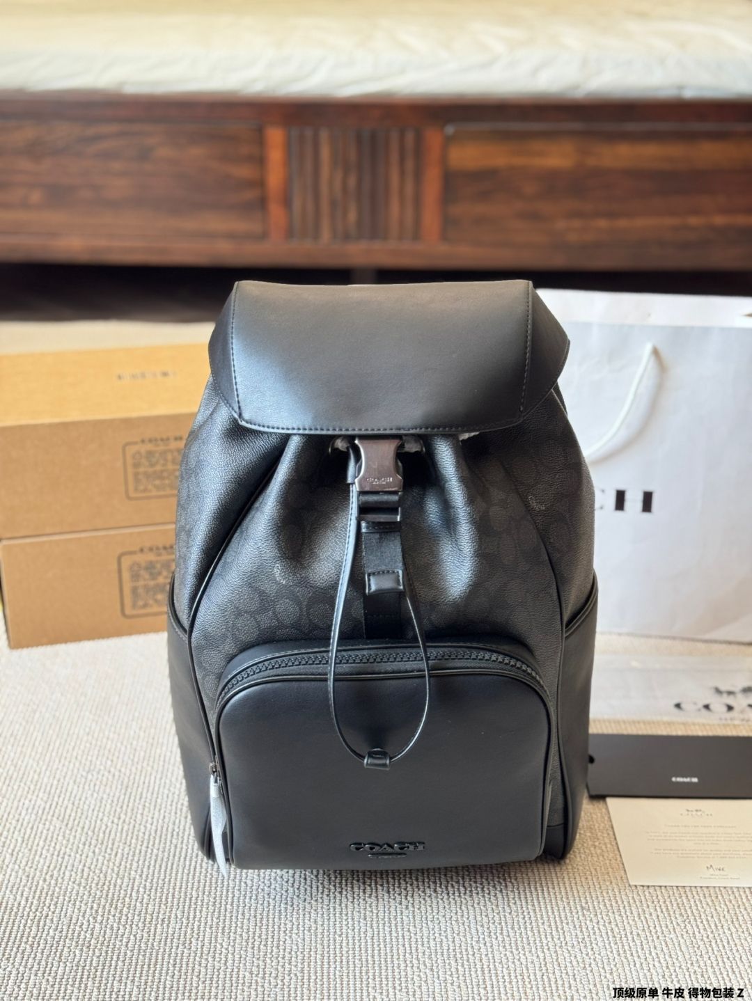 【今日特価】Coach Hudson Men's Backpack New Color - クーチ ハドソン メンズ バックパック ニューカラー-MM輸入 16,100円