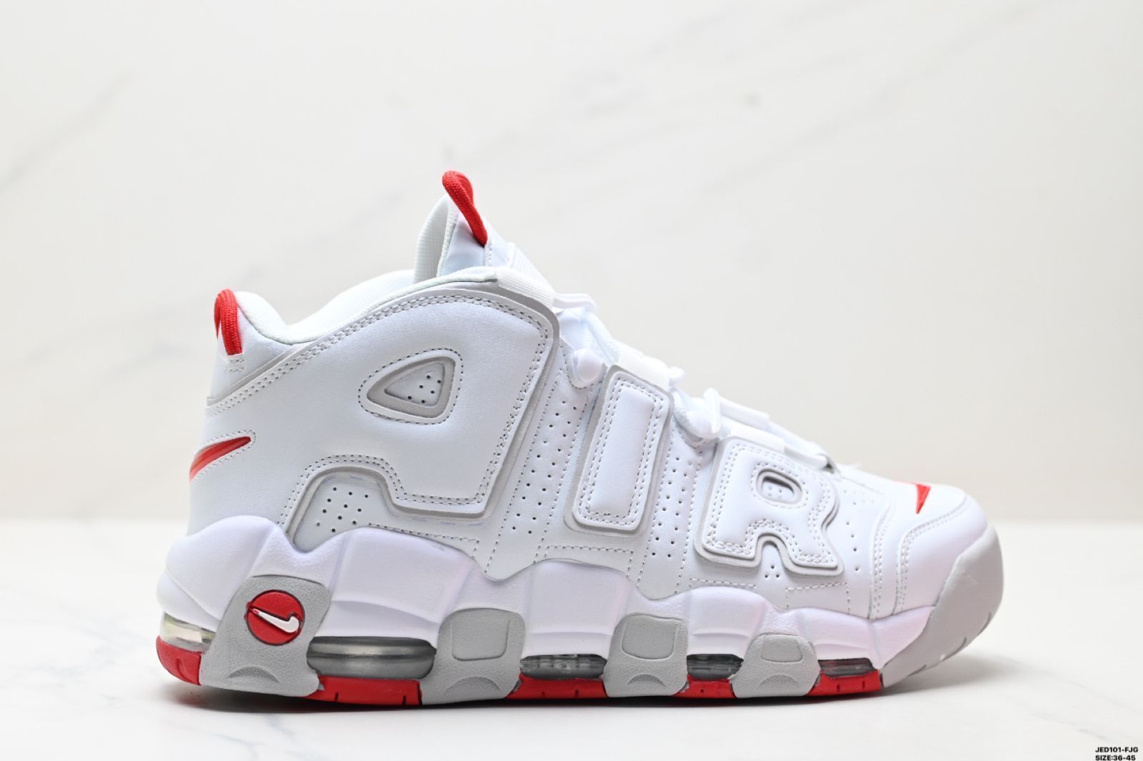 【今日特価】ナイキ Nike WMNS Air More Uptempo GS Barely Green ピッポン初代シリーズ クラシックハイストリートユニバーサル レジャースポーツカルチャーバスケットボールシューズ アメリカチームカラー！