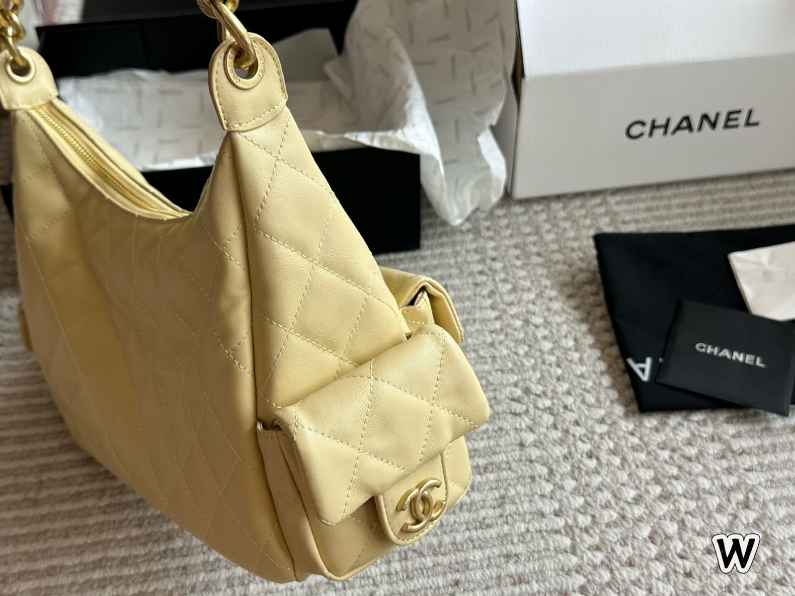 【今日特価】Chanel ヴィンテージ ボウリングバッグ 24×15cm ～大人気の永遠の定番～