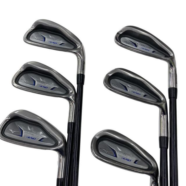 【中古】 ミズノ EURUS 4AD 8S アイアンセット IR EXSAR(EURUS 4AD) (フレックスS) メンズ 男性用 右利き 右用 Cランク ゴルフクラブ