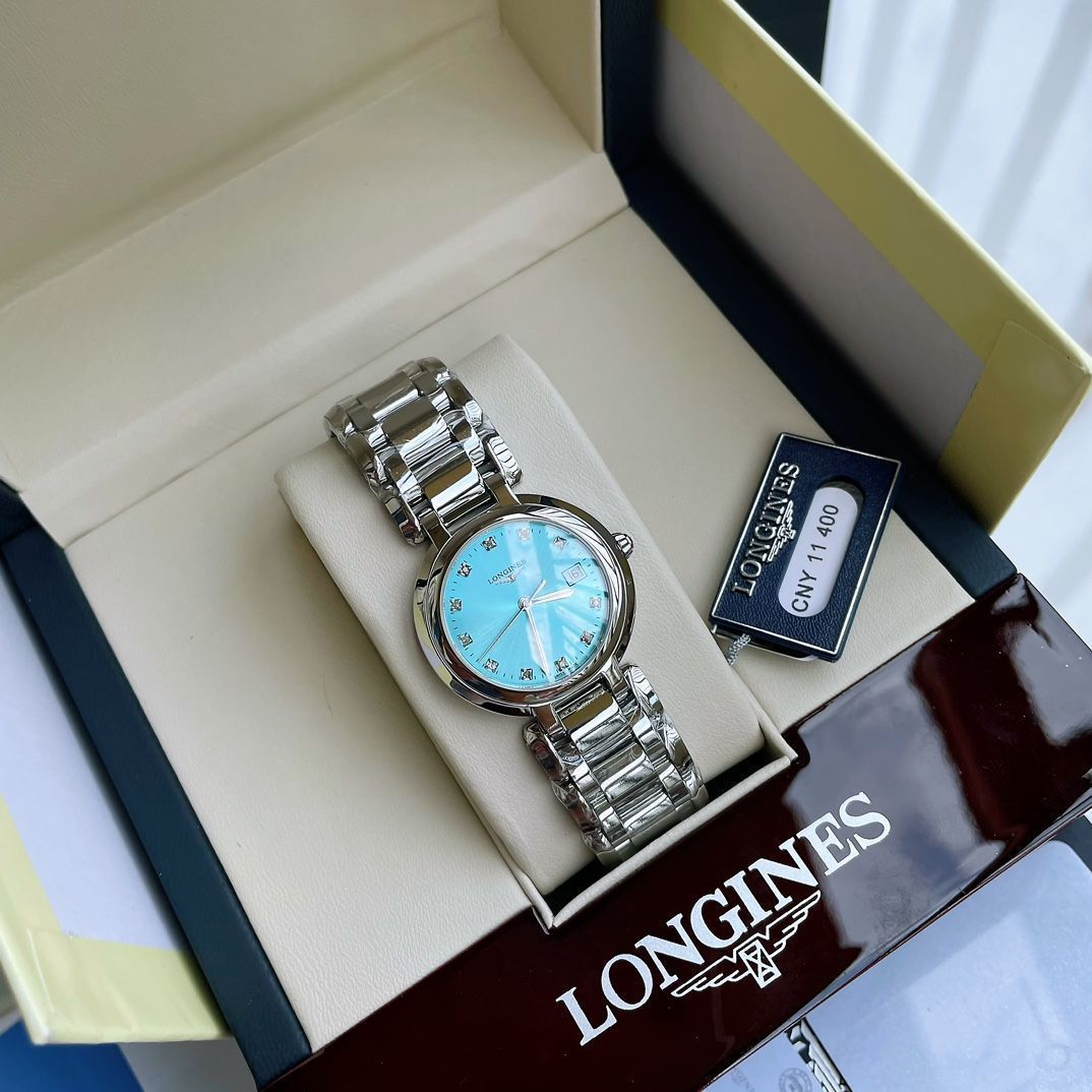 LONGINES ロンジン レディース腕時計 30mm｜ダイヤモンド文字盤×スイス 
