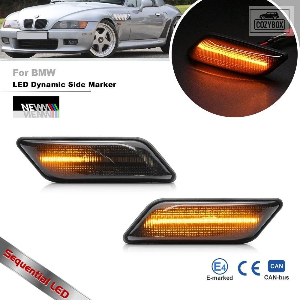 スモークシーケンシャル ウインカー BMW Z3 E36 クーペ/ ロードスター 1996 1997 1998