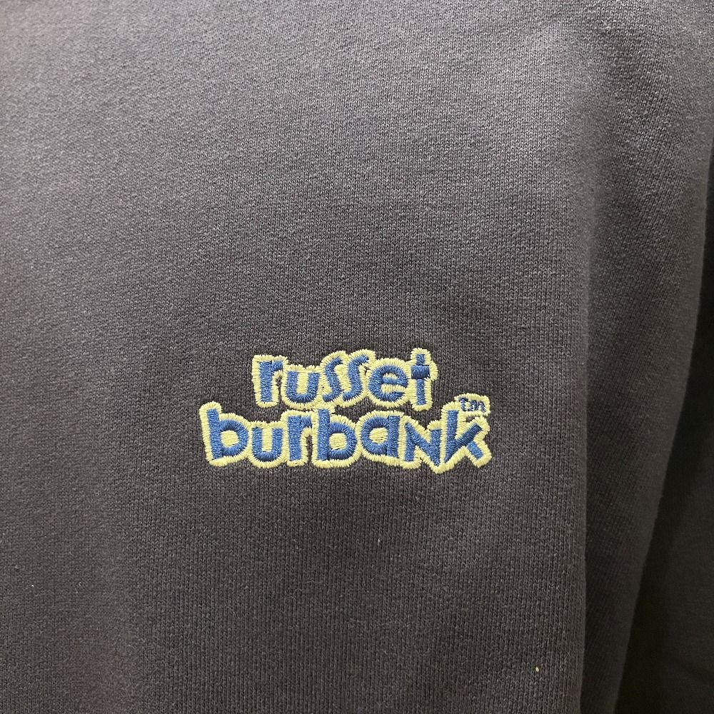 06w23331 Russet Burbank Crew Neck Navy XL ラセット バーバンク 