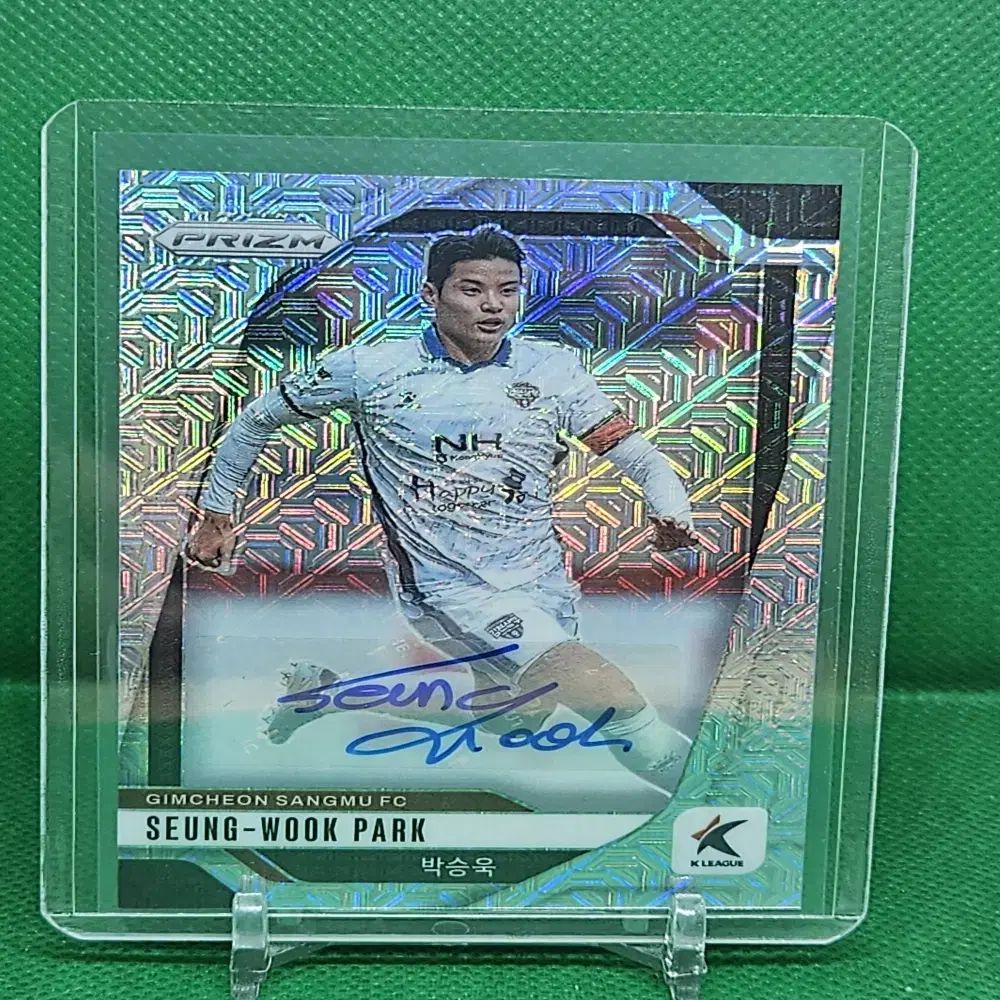 2025 Panini パニーニ プリズム Kリーグ パク・スンウク (金泉) 模造 オート カード (14/25) 6,483円