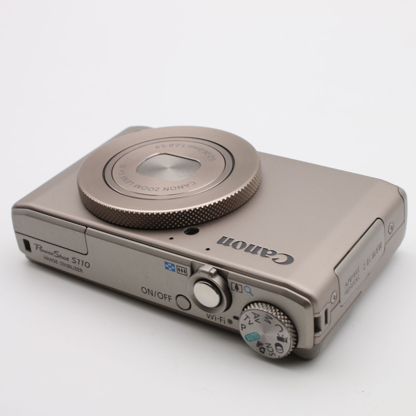 極上品】 Canon PowerShot S110 シルバー 1210万画素 F2.0 光学5倍