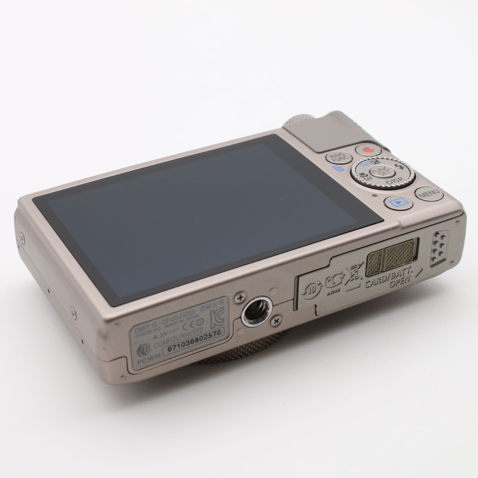 極上品】 Canon PowerShot S110 シルバー 1210万画素 F2.0 光学5倍