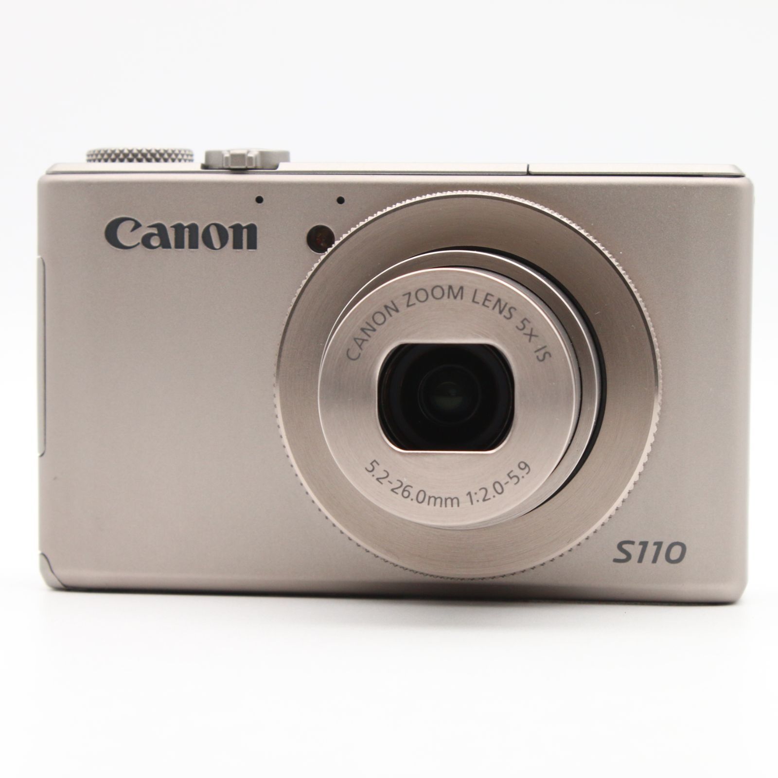 極上品】 Canon PowerShot S110 シルバー 1210万画素 F2.0 光学5倍