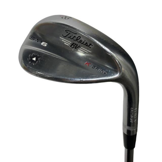 【中古】 タイトリスト VOKEY SPIN MILLED SM6 ツアークロム 58°/12°K ウェッジ WG Dynamic Gold (フレックスS) メンズ 男性用 右利き 右用 Cランク ゴルフクラブ