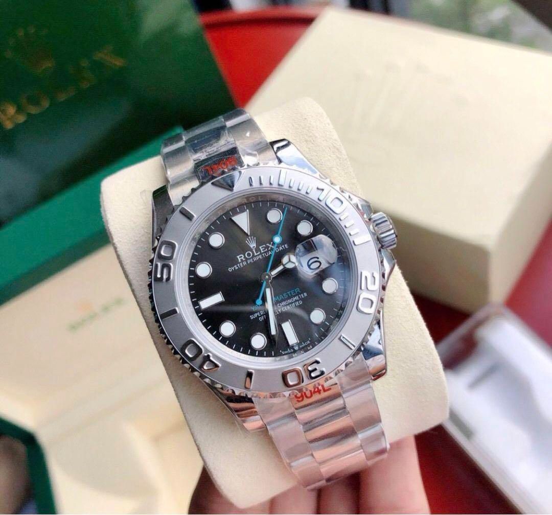64今すぐ購入へようこそ! ！全機能付き ヨットマスター40mm 126622グレー文字盤#67