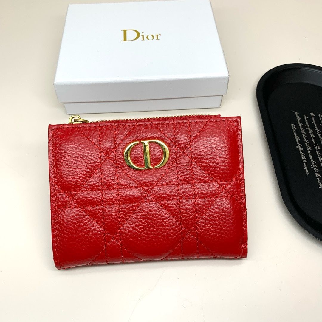 【本日限定】?Dior 最新モデル 3865 マルチカードケース ? 高級輸入小牛革のコンパクトデザイン[本日特価|新品未使用品]
