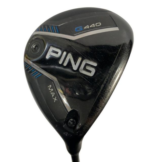 【中古】 ピン G440 MAX 4W フェアウェイウッド FW PING TOUR 2.0 BLACK 65(FW) (フレックスS) メンズ 男性用 右利き 右用 Cランク ゴルフクラブ