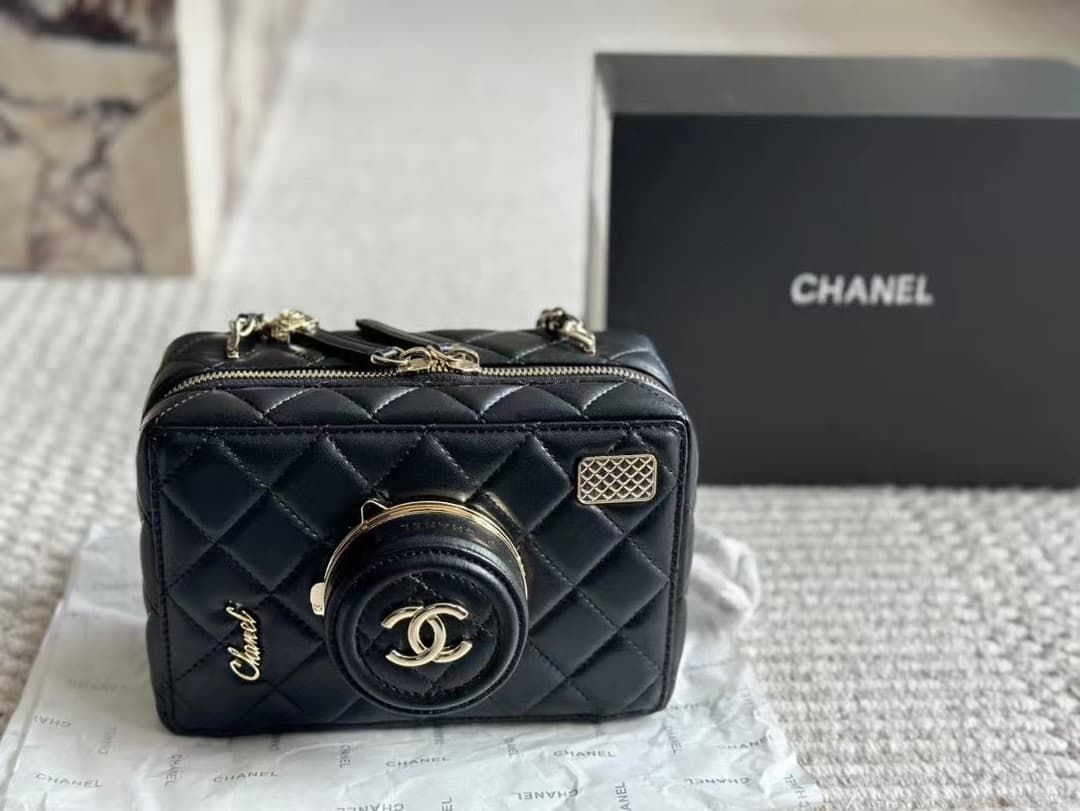 Chanel シャネルカメラバッグ、メッセンジャーバッグ、かわいいバッグ