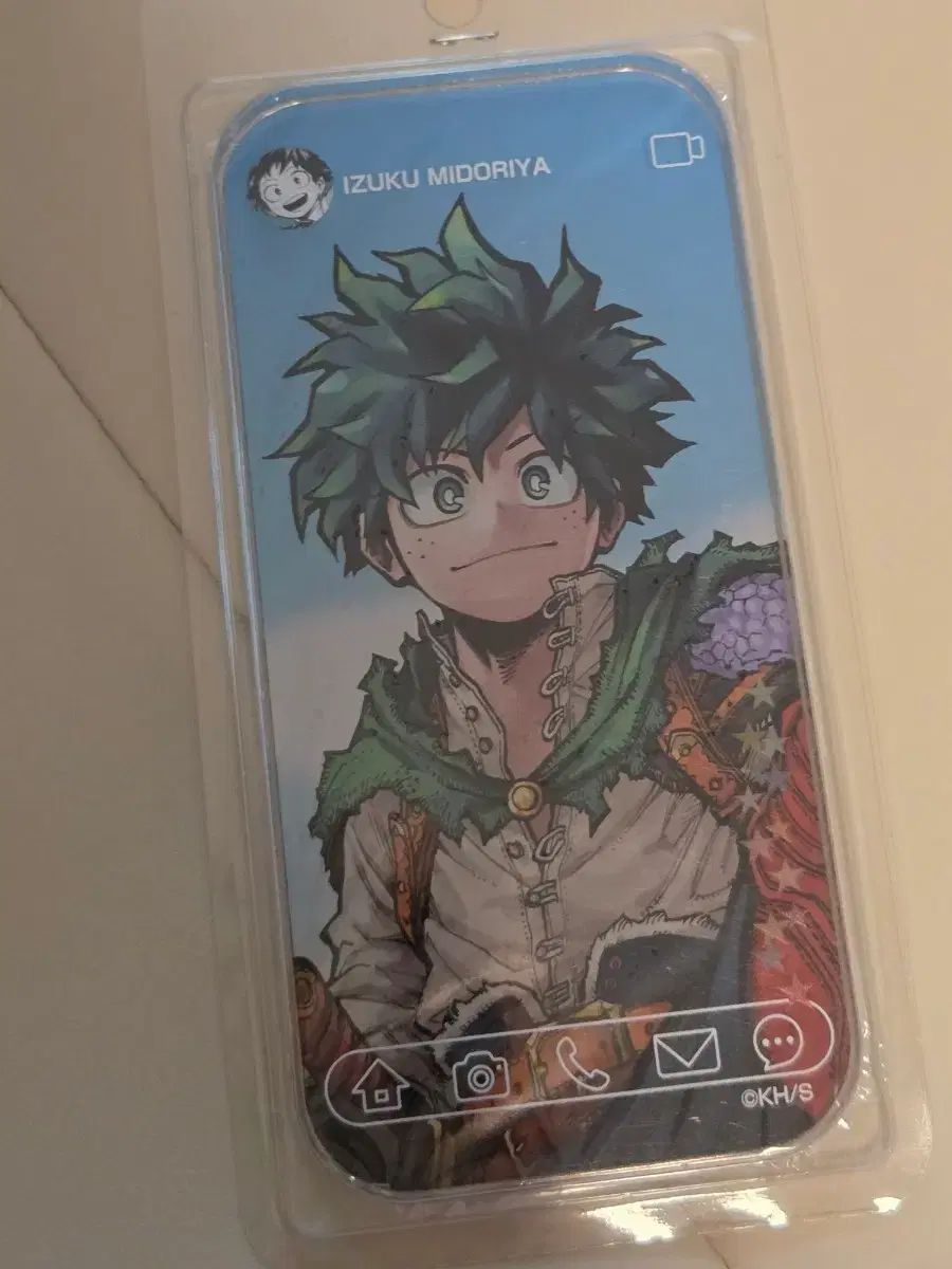 緑谷 出久 スマートフォン アクリルブロック 2025 JUMP SHOP センイルグッズ 未開封