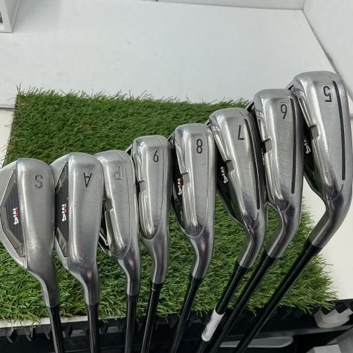 【中古】 テーラーメイド M4(2021) 8S アイアンセット IR Fujikura ATMOS Red 7 (フレックスS) メンズ 男性用 右利き 右用 Dランク ゴルフクラブ