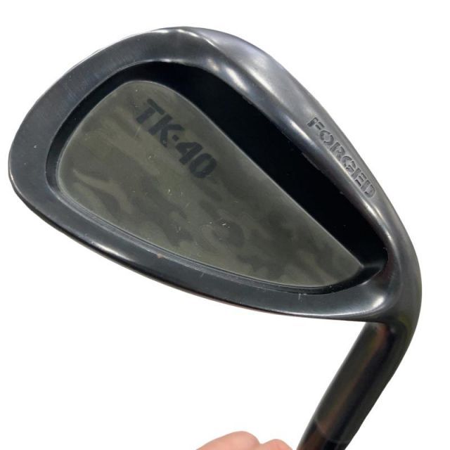 【中古】 フォーティーン TK-40 ウェッジ WG TS-114w ブラック (フレックスその他) メンズ 男性用 右利き 右用 Cランク ゴルフクラブ