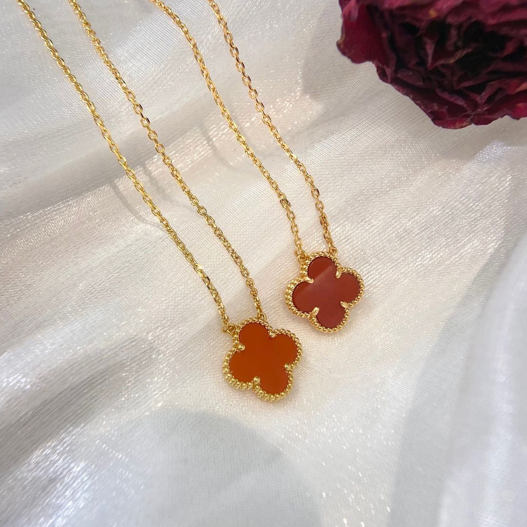 スウィート アルハンブラ ペンダント、カーネリアン、ヴァン クリーフ&アーペル Van Cleef & Arpels VCARN59M00｜本日限定特価｜新品未使用