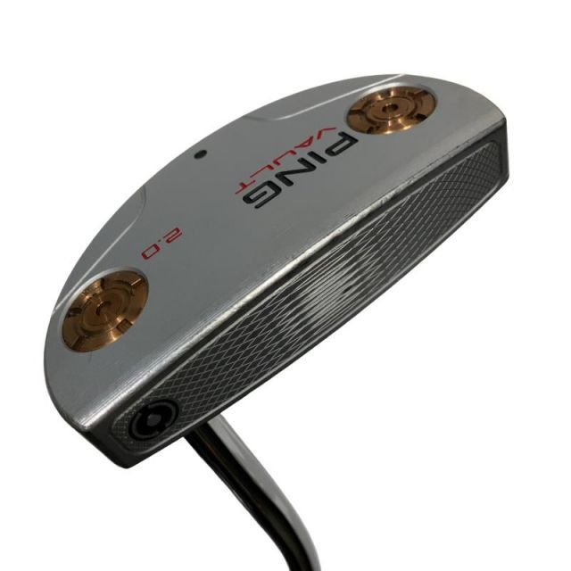【中古】 ピン VAULT 2.0 PIPER プラチナム(345g) 33インチ(PP58グリップ) パター PT スチール (フレックスその他) メンズ 男性用 右利き 右用 Cランク ゴルフクラブ