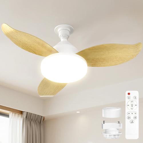 SUKITEN シーリングファンライト LED 【2026 限定モデル・3重のセーフティ構造・大風量】Φ63.5cm 正逆回転 38W 3500lm 抜け止め構造の羽根 DCモーター 静音 無段階調光調色 壁スイッチメモリー機能 タイマー機能 010ec0af