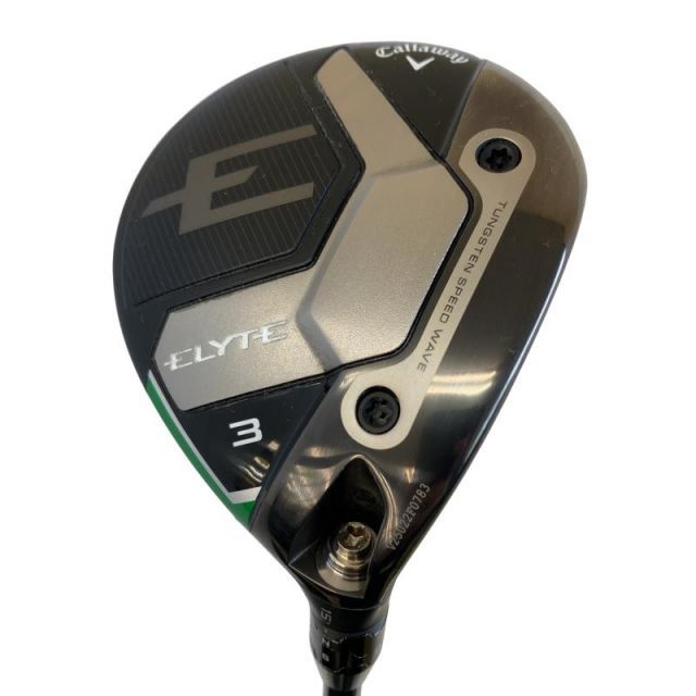 【中古】 キャロウェイ ELYTE 3W フェアウェイウッド FW VENTUS GREEN 50 for CW(ELYTE FW) (フレックスS) メンズ 男性用 右利き 右用 Bランク ゴルフクラブ