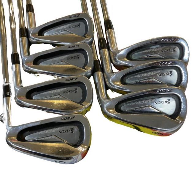 【中古】 ダンロップ SRIXON Z585 8S アイアンセット IR NS PRO 950GH D.S.T (フレックスS) メンズ 男性用 右利き 右用 Dランク ゴルフクラブ