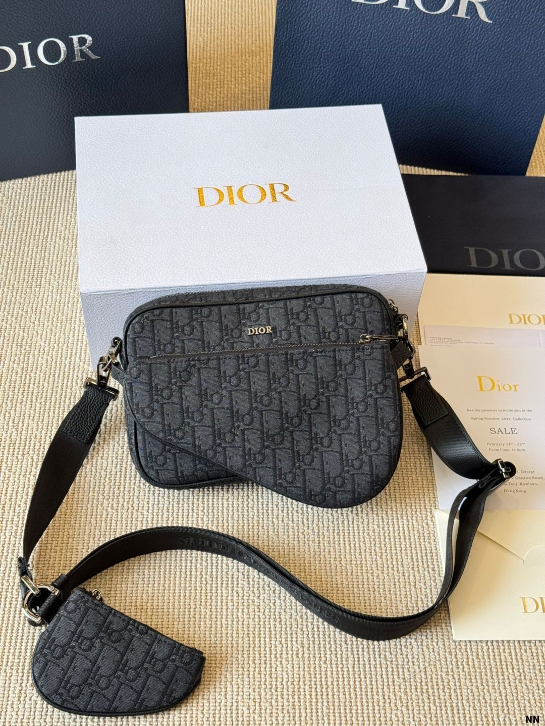 【今日特価】Dior サドル 3 ピース ハンドバッグ 送料無料 限定価格