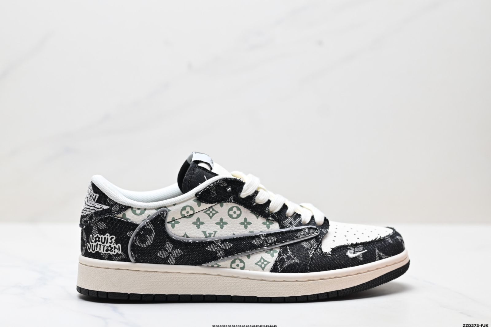 Travis Scott x Air Jordan 1AJ1 リバースフック Travis Scott x Air Jordan 1 ” Reverse Mocha