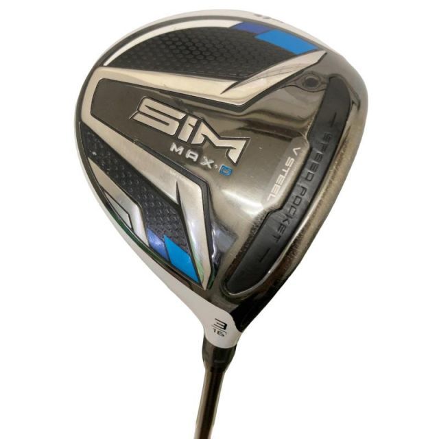 【中古】 テーラーメイド SIM MAX-D 3W フェアウェイウッド FW TENSEI BLUE TM50(FW) (フレックスSR) メンズ 男性用 右利き 右用 Cランク ゴルフクラブ