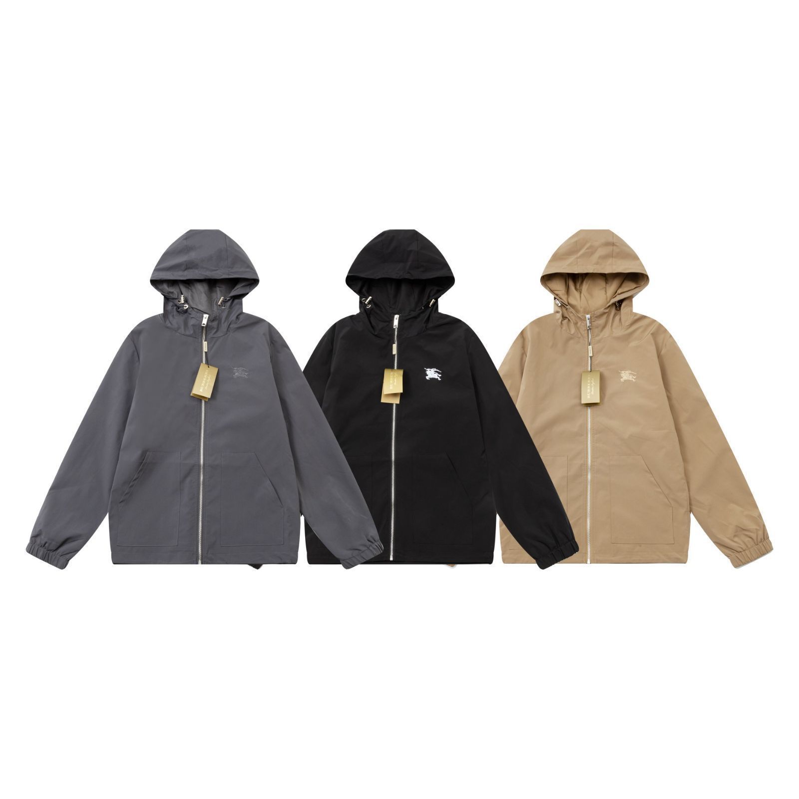 【本日限定特価】BURBERRY メンズ フーディー ホース刺繍 3色展開 M-4XL [本日特価|新品未使用品]