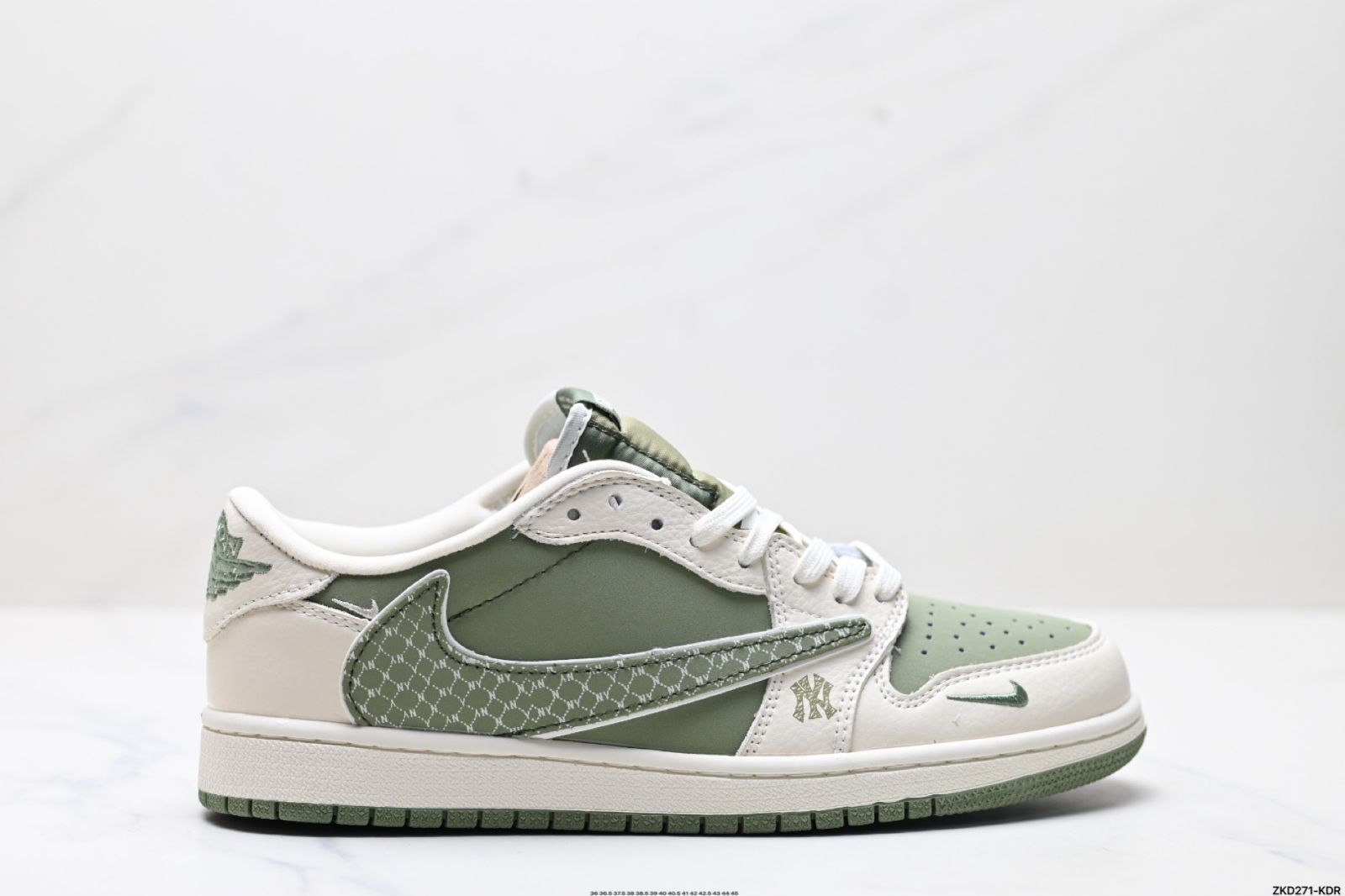 全新未使用Nike AJ1 逆スウッシュ TS x AJ1 リバースモカ XS2024-017
