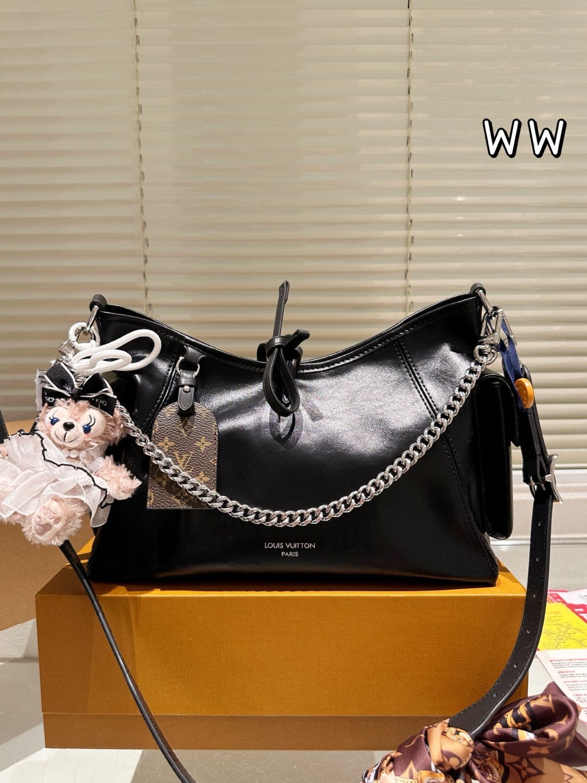 【今日特価】LV CARRYALL DARK Medium Tote Bag/ LV キャリオール ダーク ミディアム トートバッグ