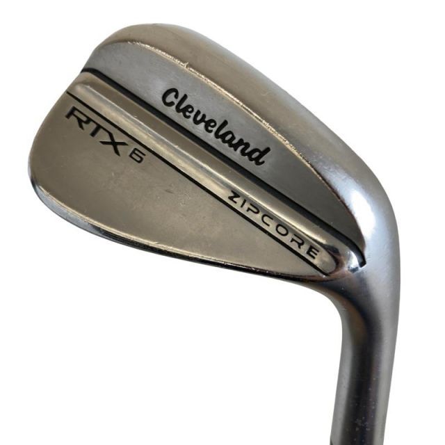 【中古】 クリーブランド Cleveland RTX-6 ZIPCORE ツアーサテン 46°/10° MID ウェッジ WG リシャフト (フレックスその他) メンズ 男性用 右利き 右用 Dランク ゴルフクラブ