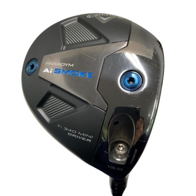 【中古】 キャロウェイ PARADYM Ai SMOKE Ti 340 MINI 13.5° ドライバー DR TENSEI 60 for CW(Ai SMOKE DR) (フレックスS) メンズ 男性用 右利き 右用 Cランク ゴルフクラブ