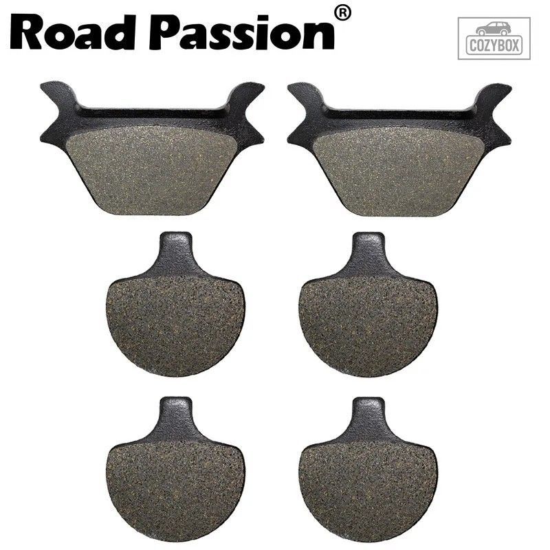 Road Passion オートバイフロントリア ブレーキパッド Harley Dyna シリーズ FXD FXDL