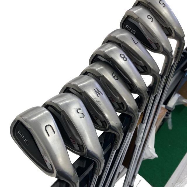 【中古】 ピン G25 8S アイアンセット IR CFSスチール (フレックスS) メンズ 男性用 右利き 右用 Cランク ゴルフクラブ