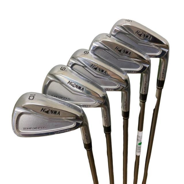 【中古】 本間ゴルフ TOUR WORLD TW727V FORGED 6S アイアンセット IR VIZARD IB95 (フレックスS) メンズ 男性用 右利き 右用 Cランク ゴルフクラブ