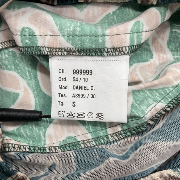 ★新品/定価5.2万★ giabs リボン総柄スイムウェア S 未使用 giab's ARCHIVIO ジャブスアルキビオ 26SS リボン総柄スイム