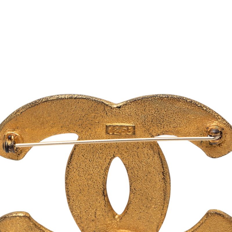 シャネル ヴィンテージ ココマーク ブローチ ゴールド メッキ レディース CHANEL【1-0270662】 シャネル ヴィンテージ ココマーク ブローチ ゴールド メッキ レディース CHANEL【1-0270662】