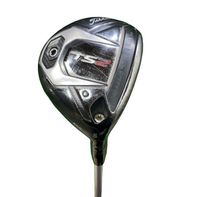 【中古】 タイトリスト TS2 18° フェアウェイウッド FW Titleist Speeder 519 EVOLUTION (フレックスS) メンズ 男性用 右利き 右用 Cランク ゴルフクラブ