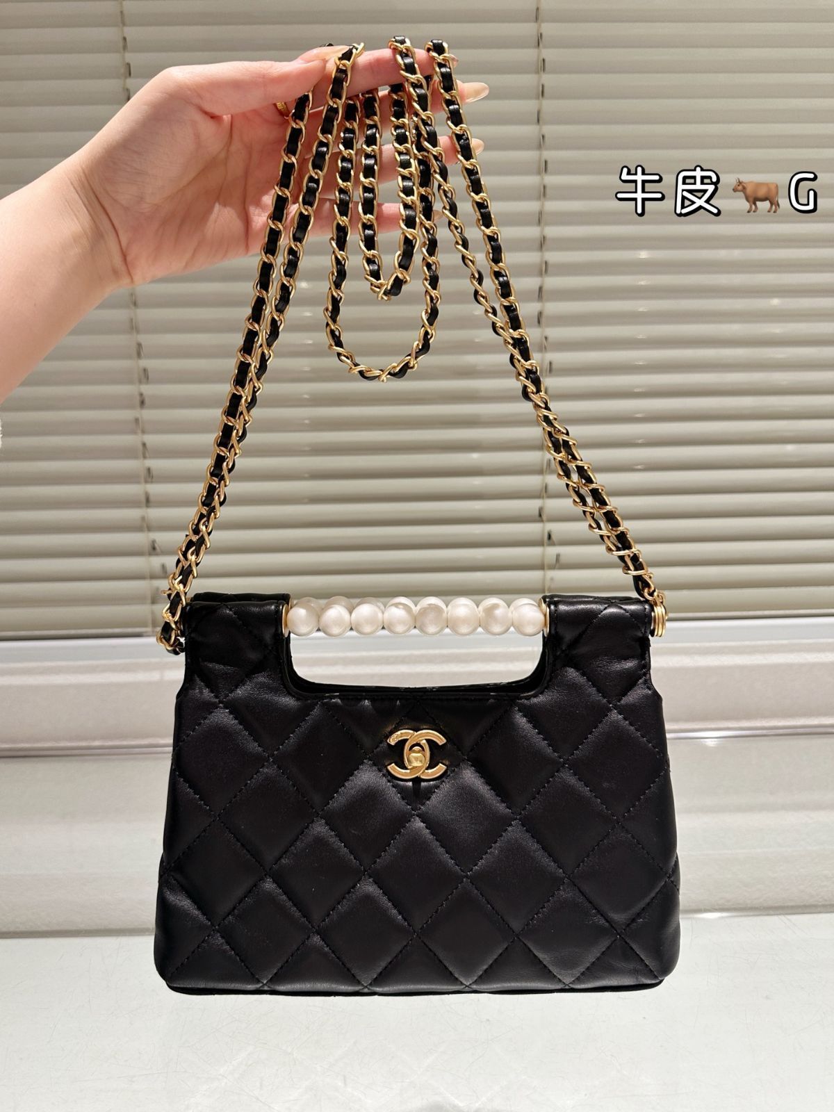 【今日特価】Chanel New Pearl Clutch Evening Bag（シャネル ニュー パール クラッチ イブニングバッグ）