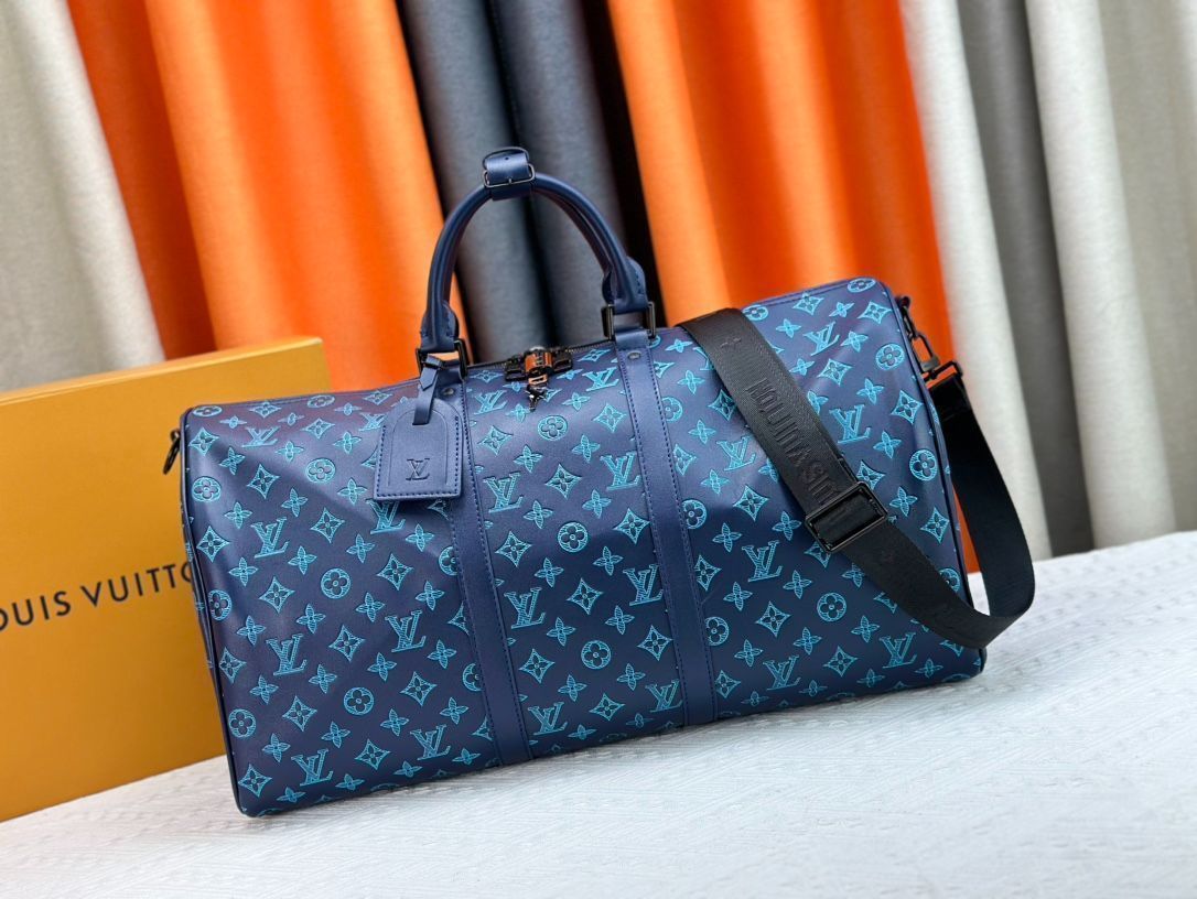 KEEPALL BANDULIERE 50トラベルバッグ、ハンドバッグ、カメラバッグ、リュックサック、小銭入れ、手首バッグ、財布、ショルダーバッグ、