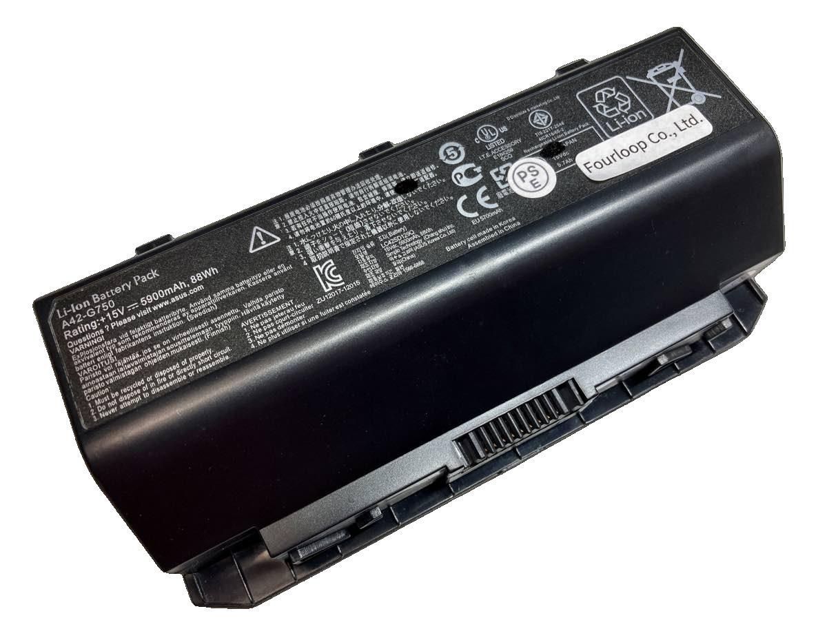 G750jz-t4122h 15V 78Wh asus ノート PC ノートパソコン 互換 バッテリー 電池