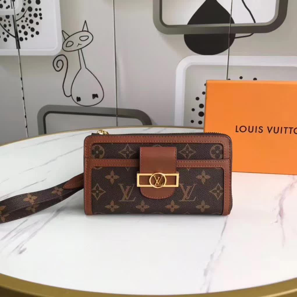 【本日限定特価】ルイヴィトン LV Louis Vuitton ダフネ ウォレット 19.5×11.5×2cm モノグラムリバースキャンバス [本日特価|新品未使用品]