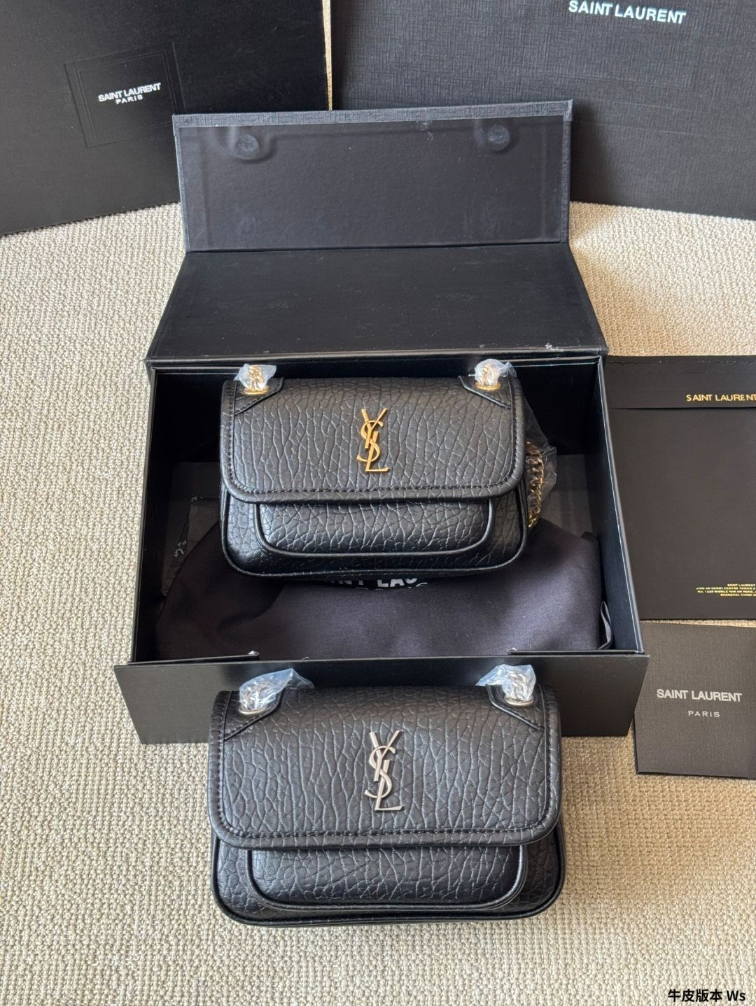 SAINT LAURENT ニキ ミニバッグ ? 18×15cm [本日特価|新品未使用品]