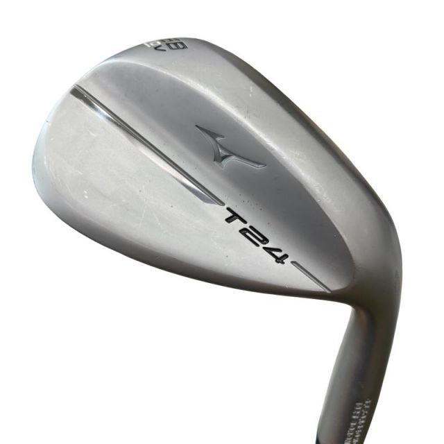 【中古】 ミズノ Mizuno T24(ソフトホワイトサテン) 58°/10° V ウェッジ WG Dynamic Gold (フレックスS) メンズ 男性用 右利き 右用 Cランク ゴルフクラブ